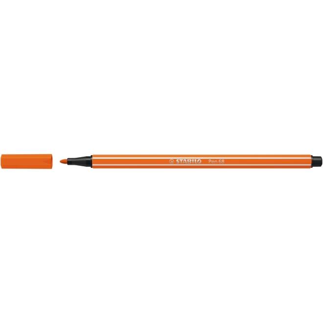 Viltstift STABILO Pen 68/30 medium vermiljoen