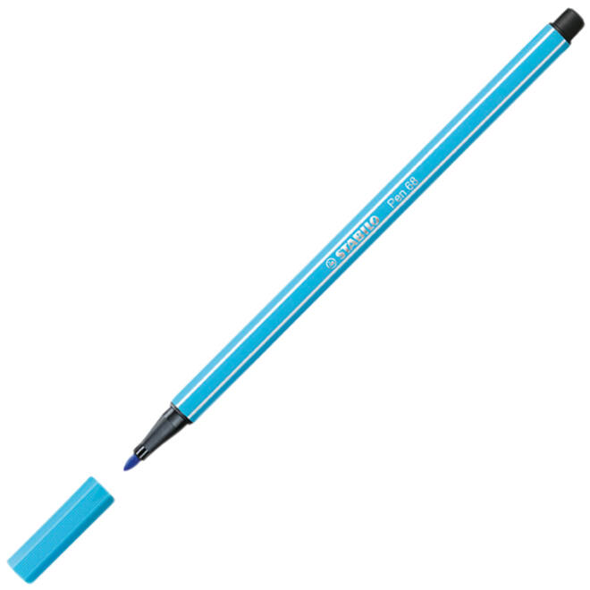 Viltstift STABILO Pen 68/30 Arty medium assorti blik à 30 stuks