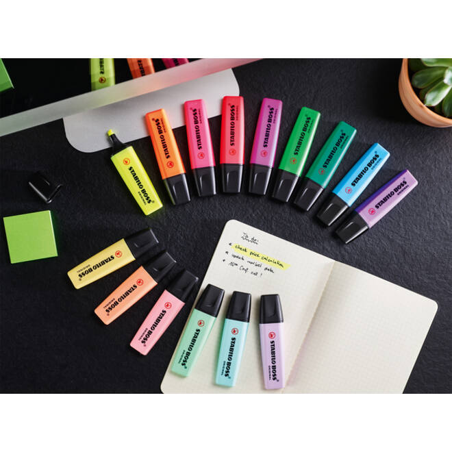 Markeerstift STABILO BOSS Original 70/31 blauw