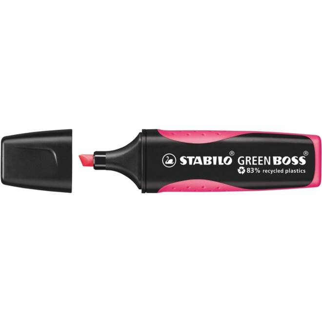 Markeerstift STABILO GREEN BOSS 6070/56 roze
