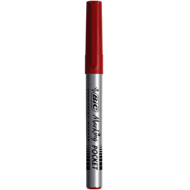 Viltstift Bic 1445 ecolutions rond fijn rood