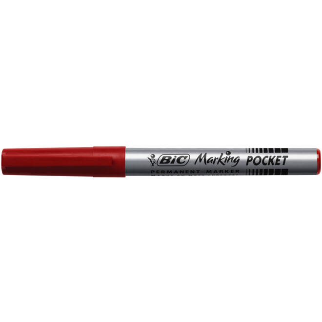 Viltstift Bic 1445 ecolutions rond fijn rood