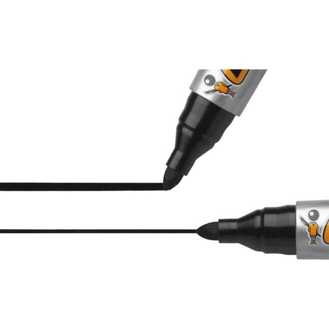 Viltstift Bic 2000 ecolutions rond large zwart