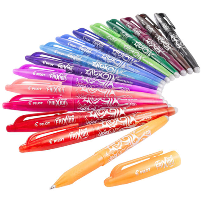 Rollerpen PILOT friXion medium assorti