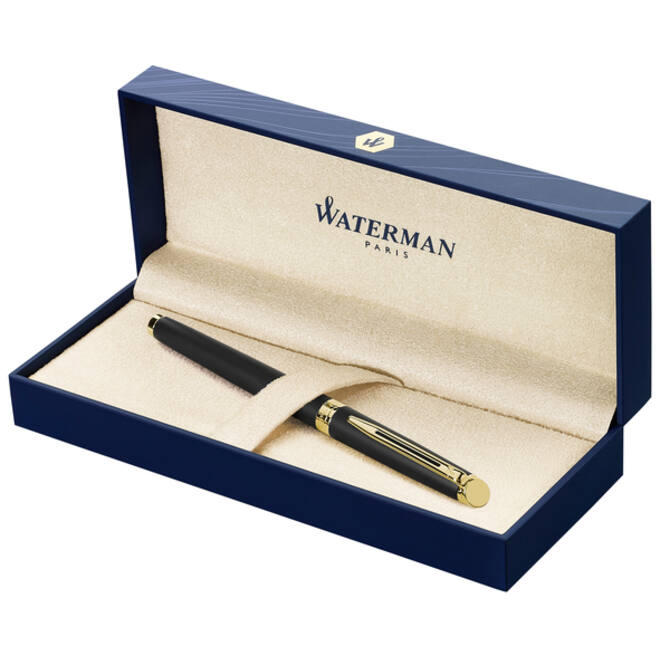 Rollerpen Waterman Hémisphère matt black GT fijn