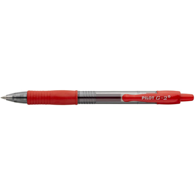 Gelschrijver PILOT G-2 fijn rood