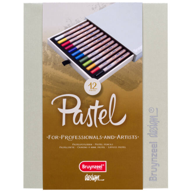 Kleurpotloden Bruynzeel 8840 Design pastel 12stuks assort