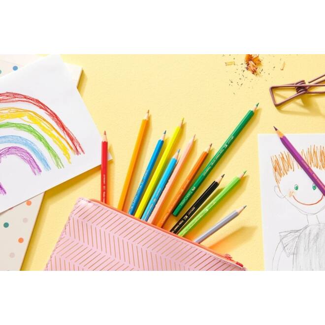 Kleurpotloden Faber-Castell assorti set à 24 stuks