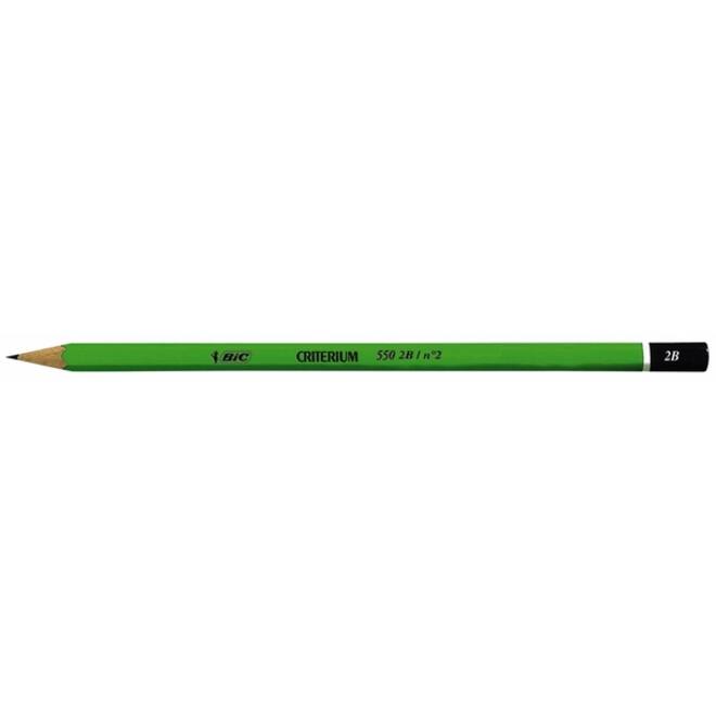 Potlood Bic Criterium 550 zeshoekig 2B