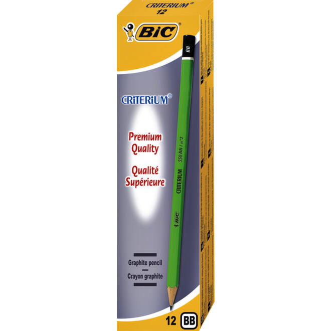 Potlood Bic Criterium 550 zeshoekig B