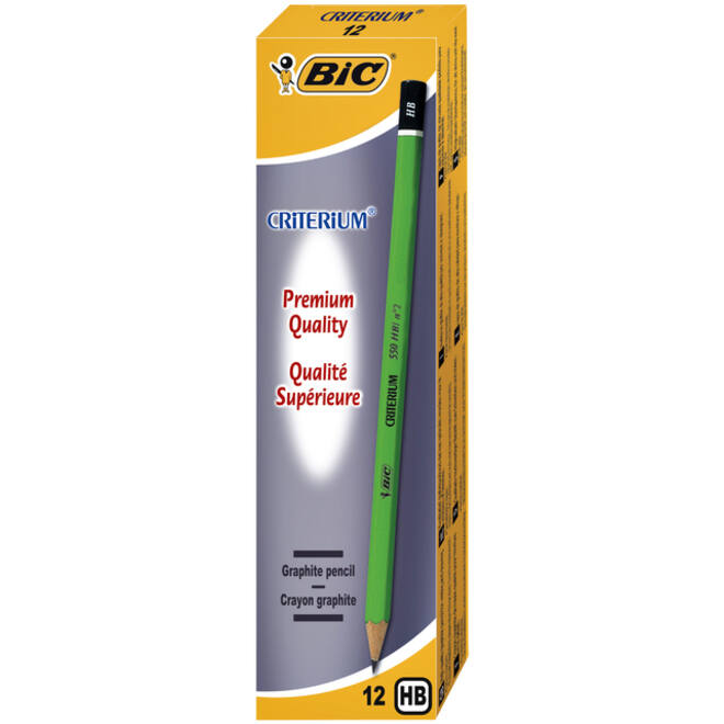 Potlood Bic Criterium 550 zeshoekig HB