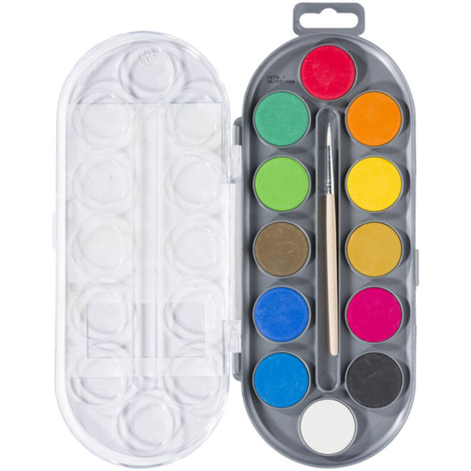 Verfdoos Bruynzeel Kids 12 kleuren