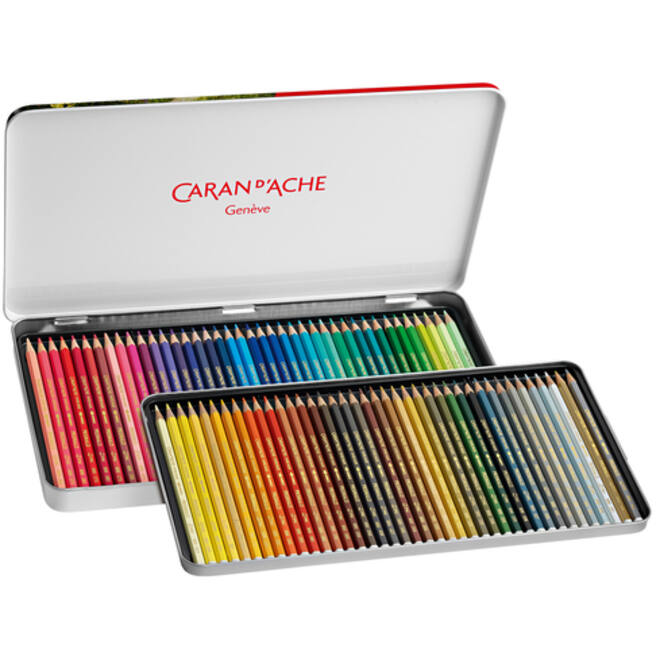 Kleurpotloden Caran d'Ache Prismalo 80stuks assorti