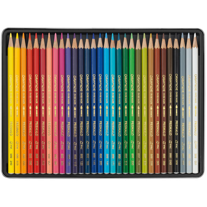 Kleurpotloden Caran d'Ache Prismalo 30stuks assorti