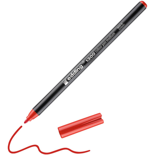 Fineliner edding 1300 medium rood