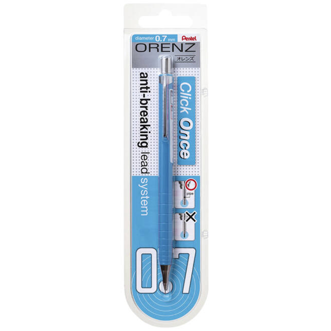 Vulpotlood Pentel Orenz B 0.7mm blauw