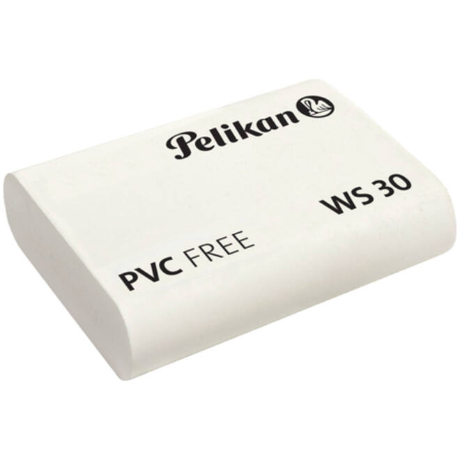 Gum Pelikan WS30 37x30x9mm potlood zacht wit