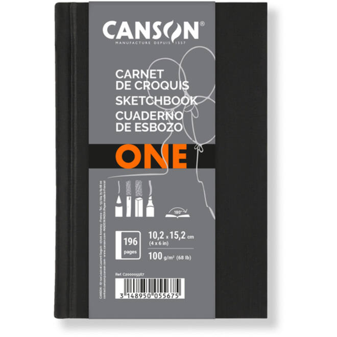 Tekenboek Canson Art Dummy 102x152mm 100gr 100vel