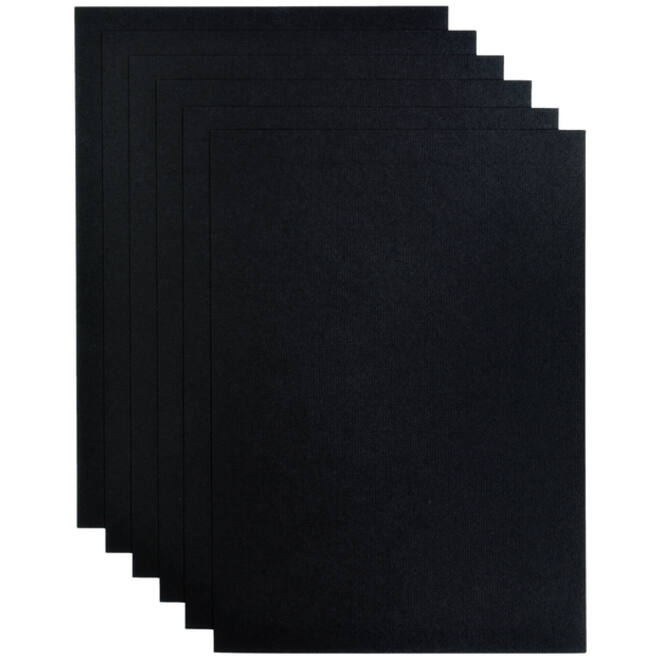 Kopieerpapier Papicolor A4 200gr 6vel ravenzwart