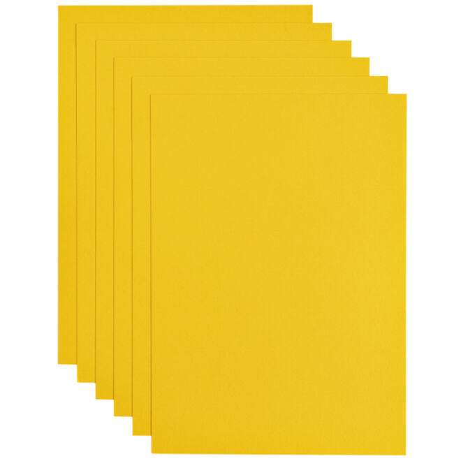 Kopieerpapier Papicolor A4 200gr 6vel dottergeel