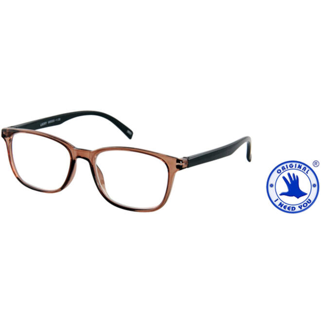 Leesbril I Need You +2.50 dpt Lucky bruin-zwart