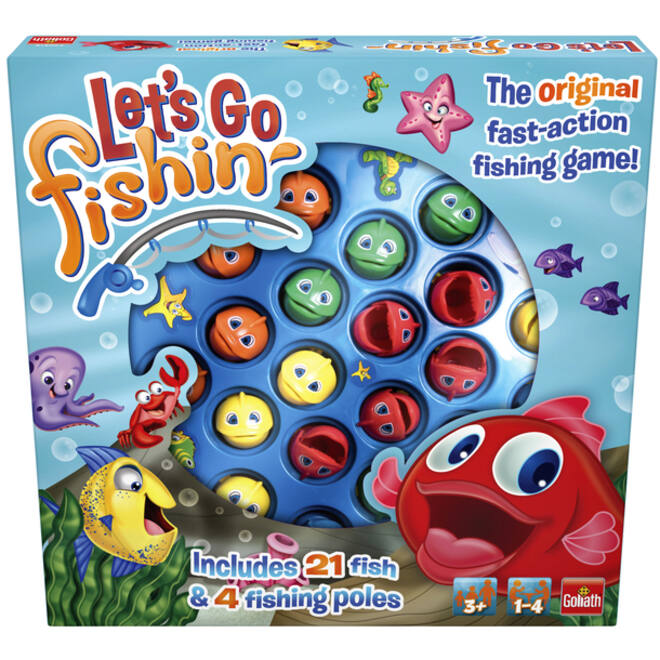 Spel Let's Go Fishing original