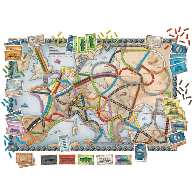 Bordspel Ticket to Ride Europa