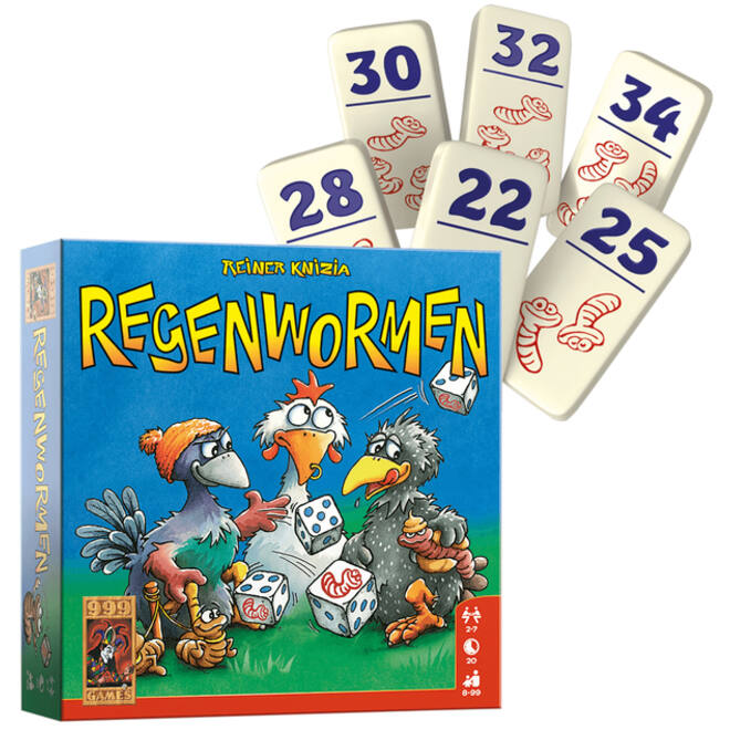 Dobbelspel Regenwormen
