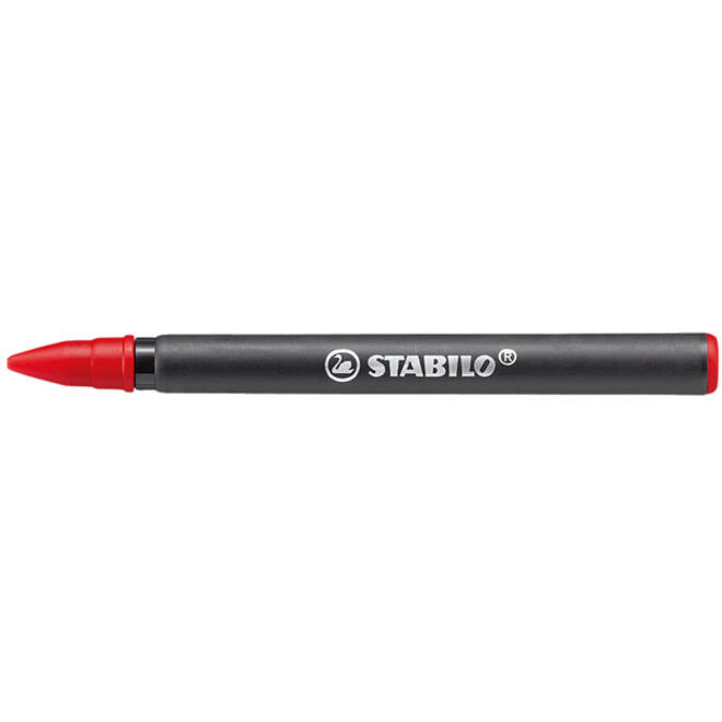 Rollerpenvulling STABILO Easyoriginal medium rood doosje à 3 stuks