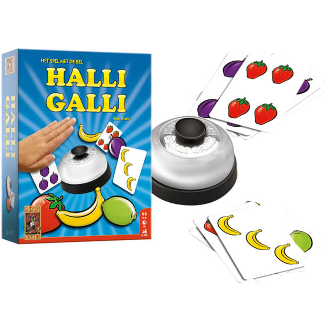 Kaartspel Halli Galli - Het spel met de bel