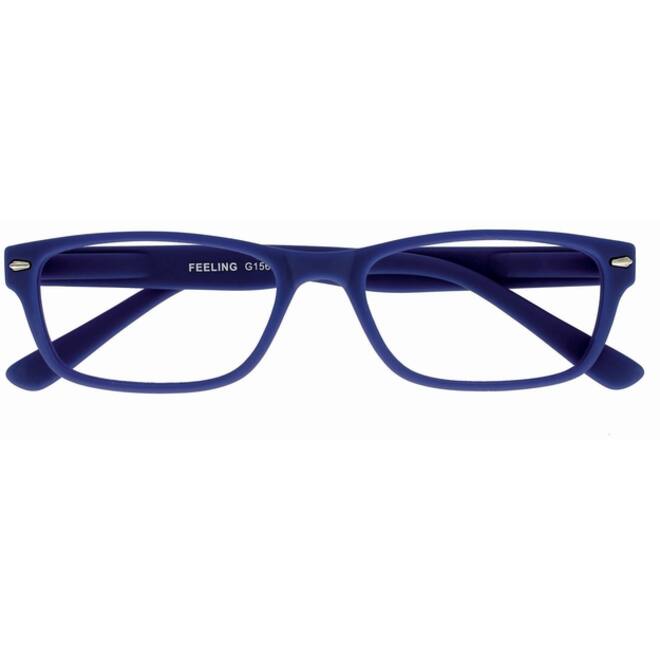 Leesbril I Need You +2.50 dpt Feeling blauw