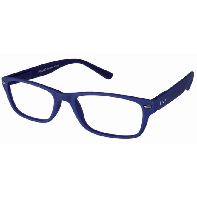 Leesbril I Need You +3.00 dpt Feeling blauw