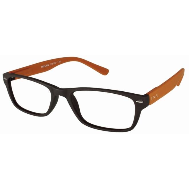 Leesbril I Need You +1.50 dpt Feeling bruin-oranje