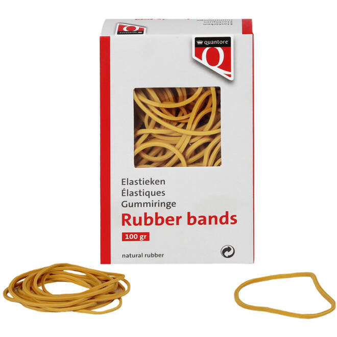 Elastiek Quantore 22 100x1,5x1mm 100gram