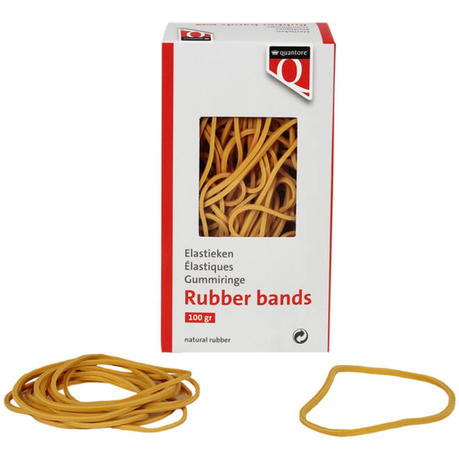 Elastiek Quantore 24 150x1,5x1mm 100gram