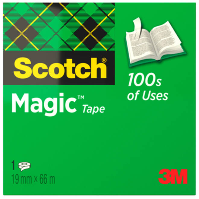 Plakband Scotch Magic 810 19mmx66m onzichtbaar mat