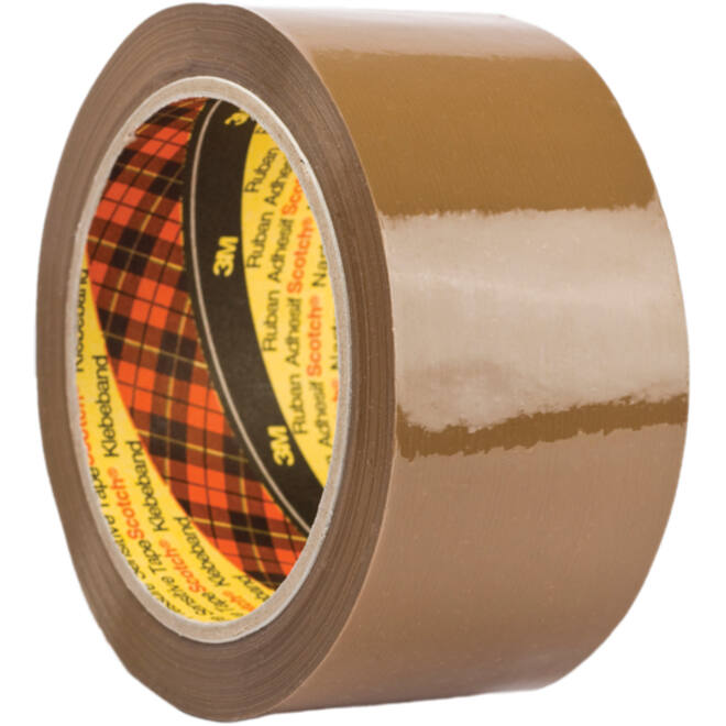 Verpakkingstape Scotch 3095 50mmx66m bruin