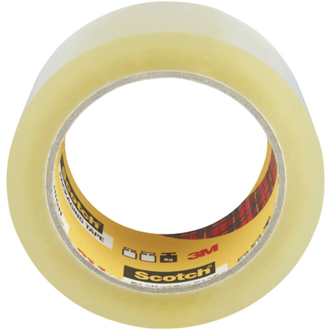 Verpakkingstape Scotch Heavy 50mmx66m transparant 6 rollen