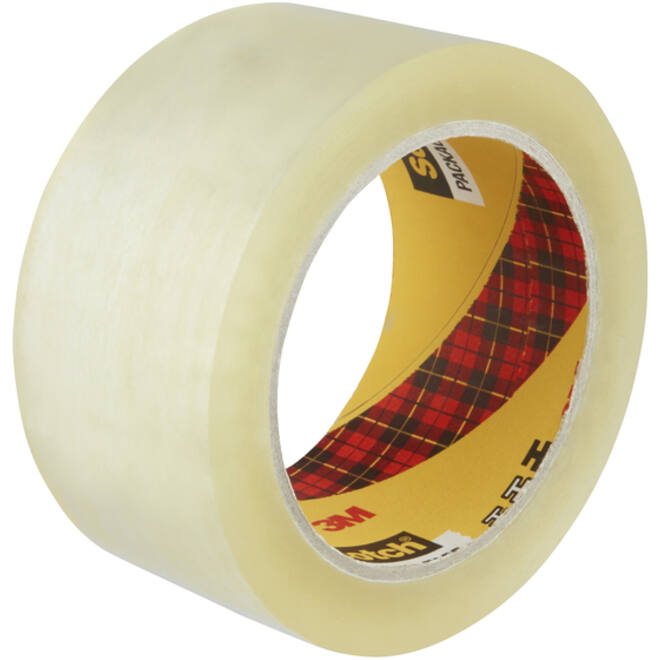 Verpakkingstape Scotch Heavy 50mmx66m transparant 6 rollen