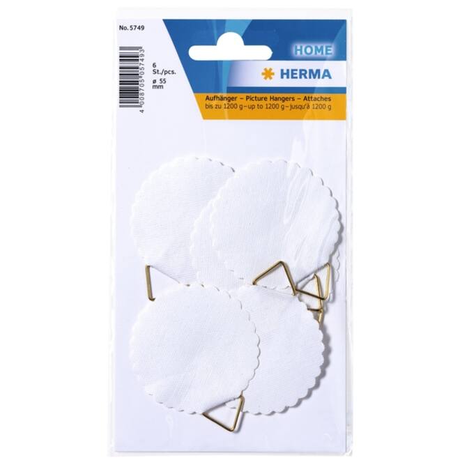 Hanghaakje HERMA 5749 45mm 6stuks