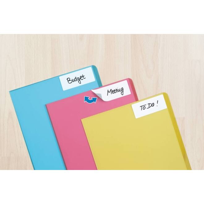 Etiket HERMA 10618 52x82mm verwijderbaar 128stuks