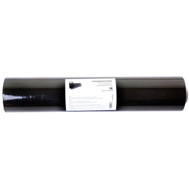 Wikkelfolie IEZZY 500mmx300m 20mu zwart