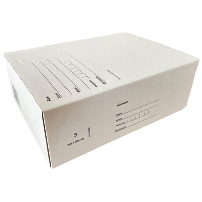 Postpakketbox IEZZY 3 240x170x80mm wit