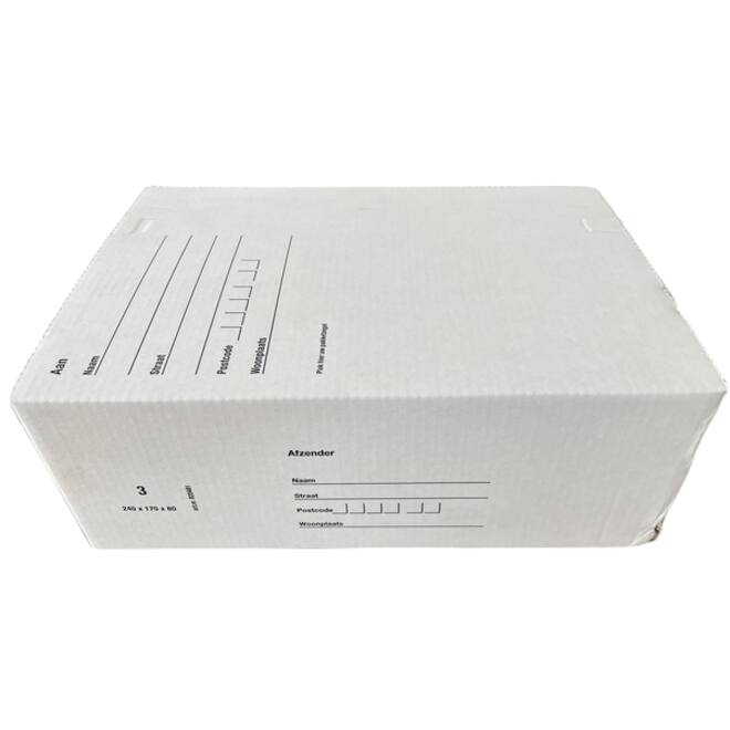 Postpakketbox IEZZY 3 240x170x80mm wit