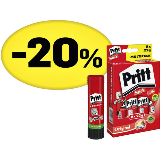 Lijmstift Pritt PK212 22gr promopack