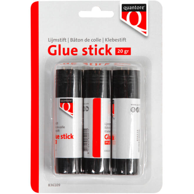 Lijmstift Quantore 3x20gr blister