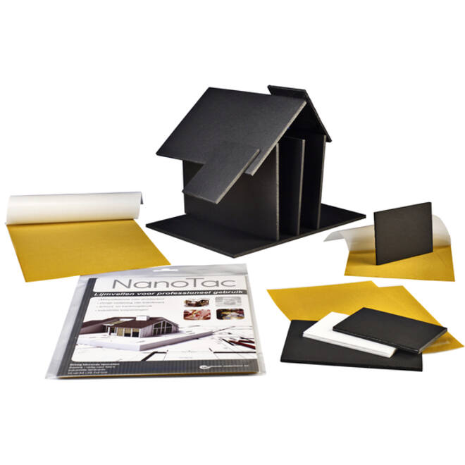 Lijmvel NanoTac professional A4 folie set à 10 vel