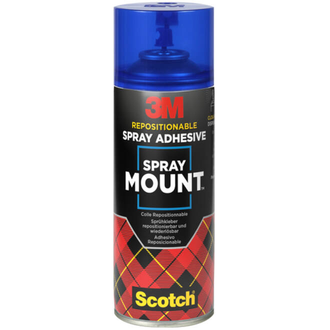 Lijm 3M Spraymount spuitbus 400ml