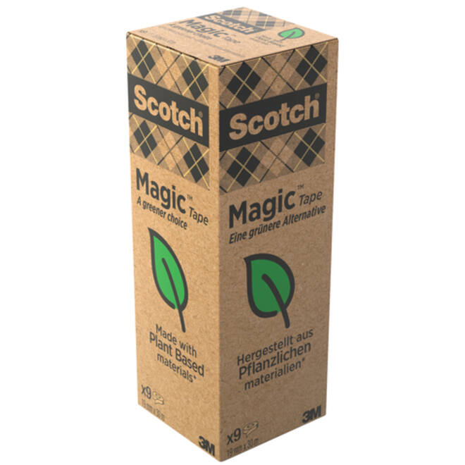 Plakband Scotch Magic 900 19mmx33m onzichtbaar mat