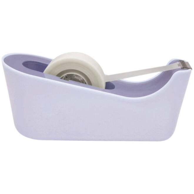 Plakbandhouder Scotch C18 lavendel + 6 rollen magic tape 19mmx33m